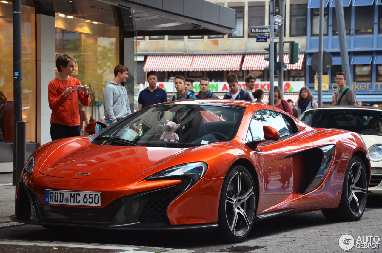 McLaren 650S Spider