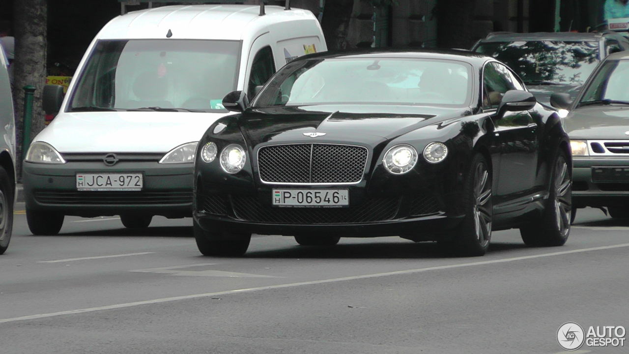 Bentley Continental GT Speed 2012