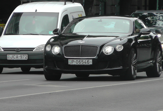 Bentley Continental GT Speed 2012