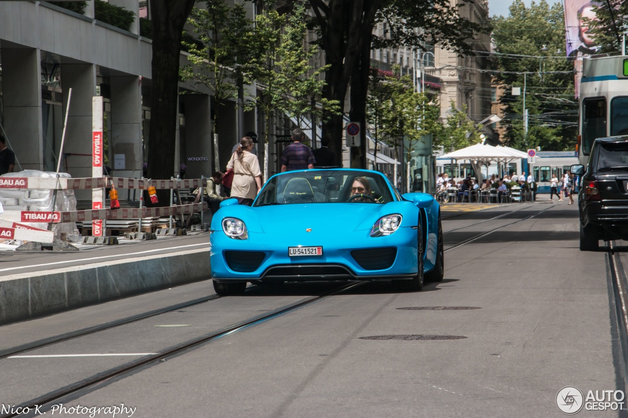 Porsche 918 Spyder