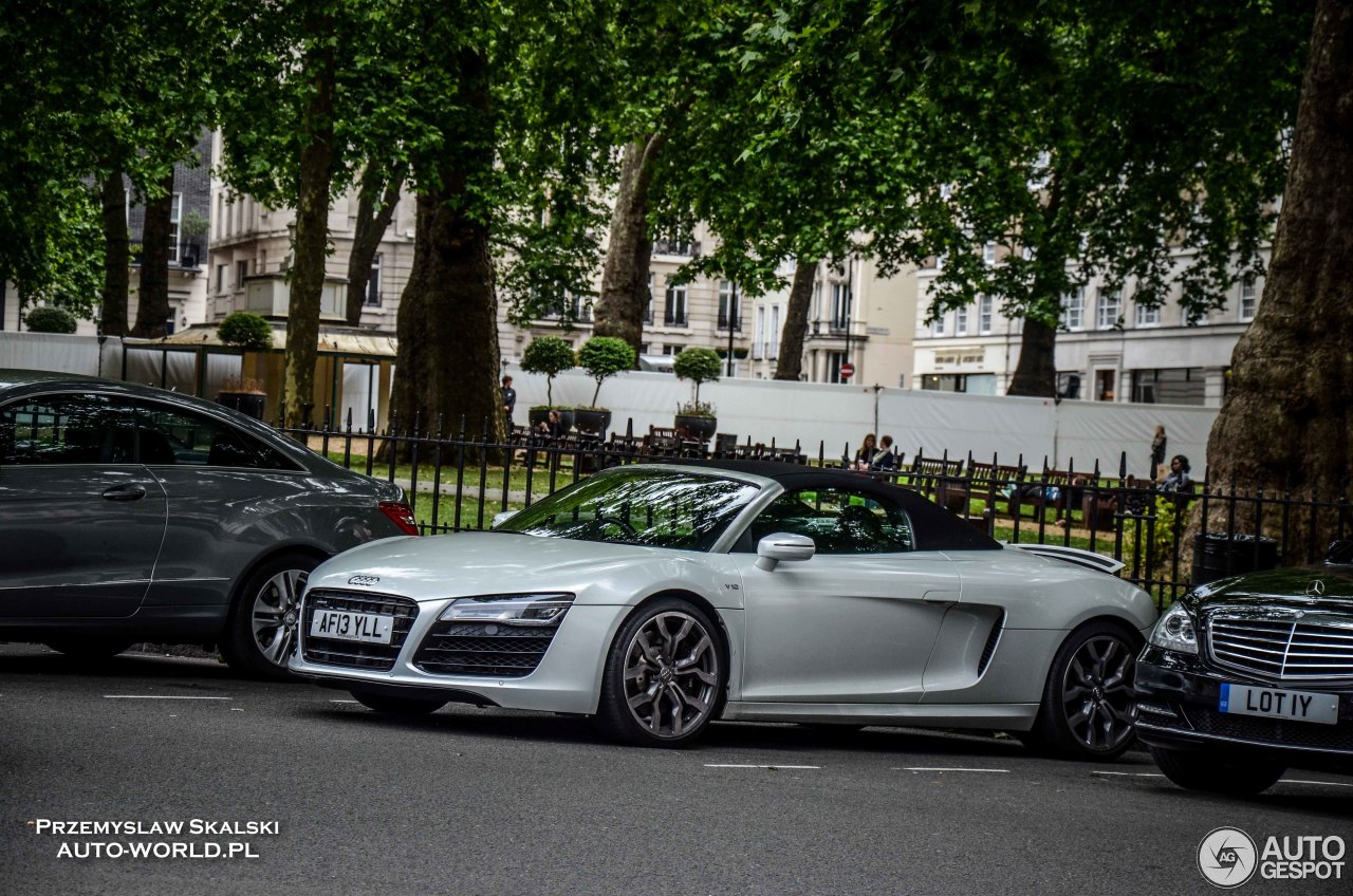 Audi R8 V10 Spyder 2013