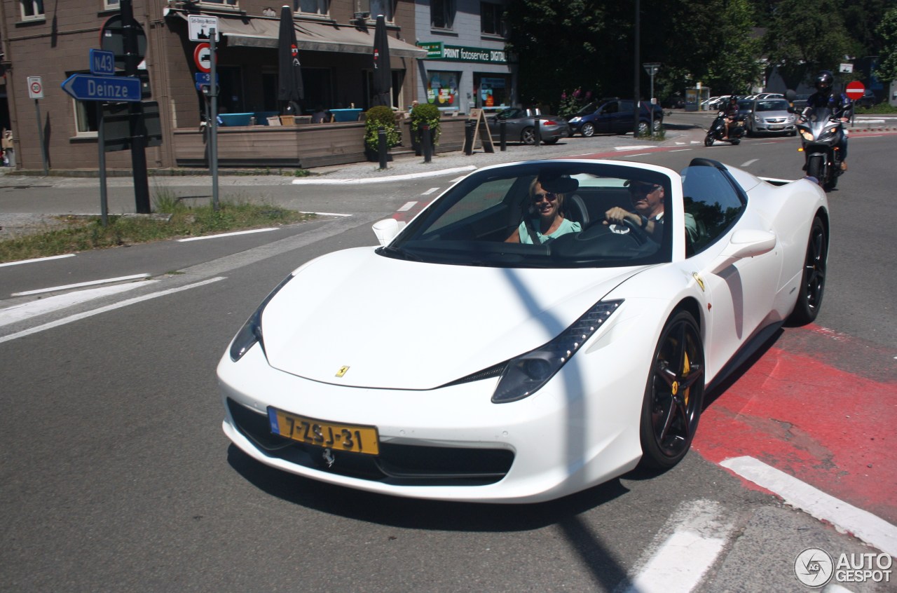 Ferrari 458 Spider