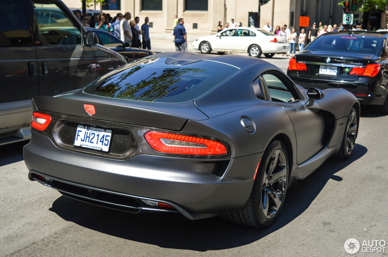 SRT Viper GTS Anodized Carbon Edition