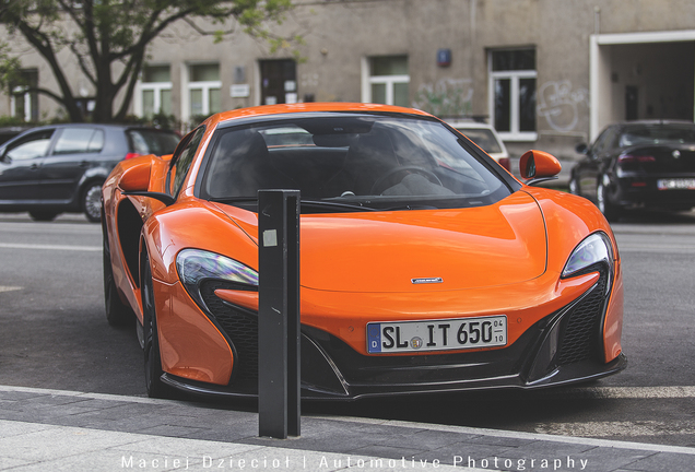 McLaren 650S Spider