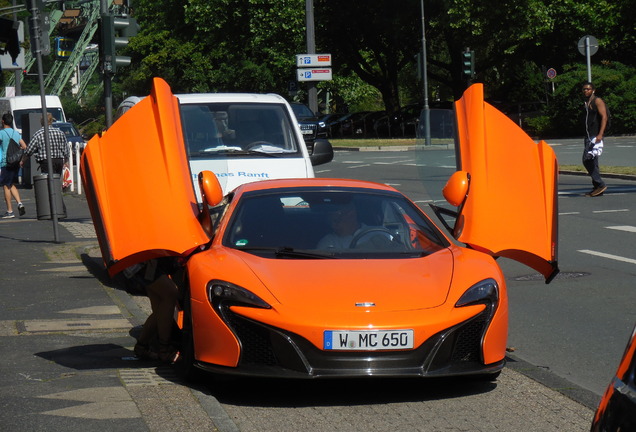 McLaren 650S Spider