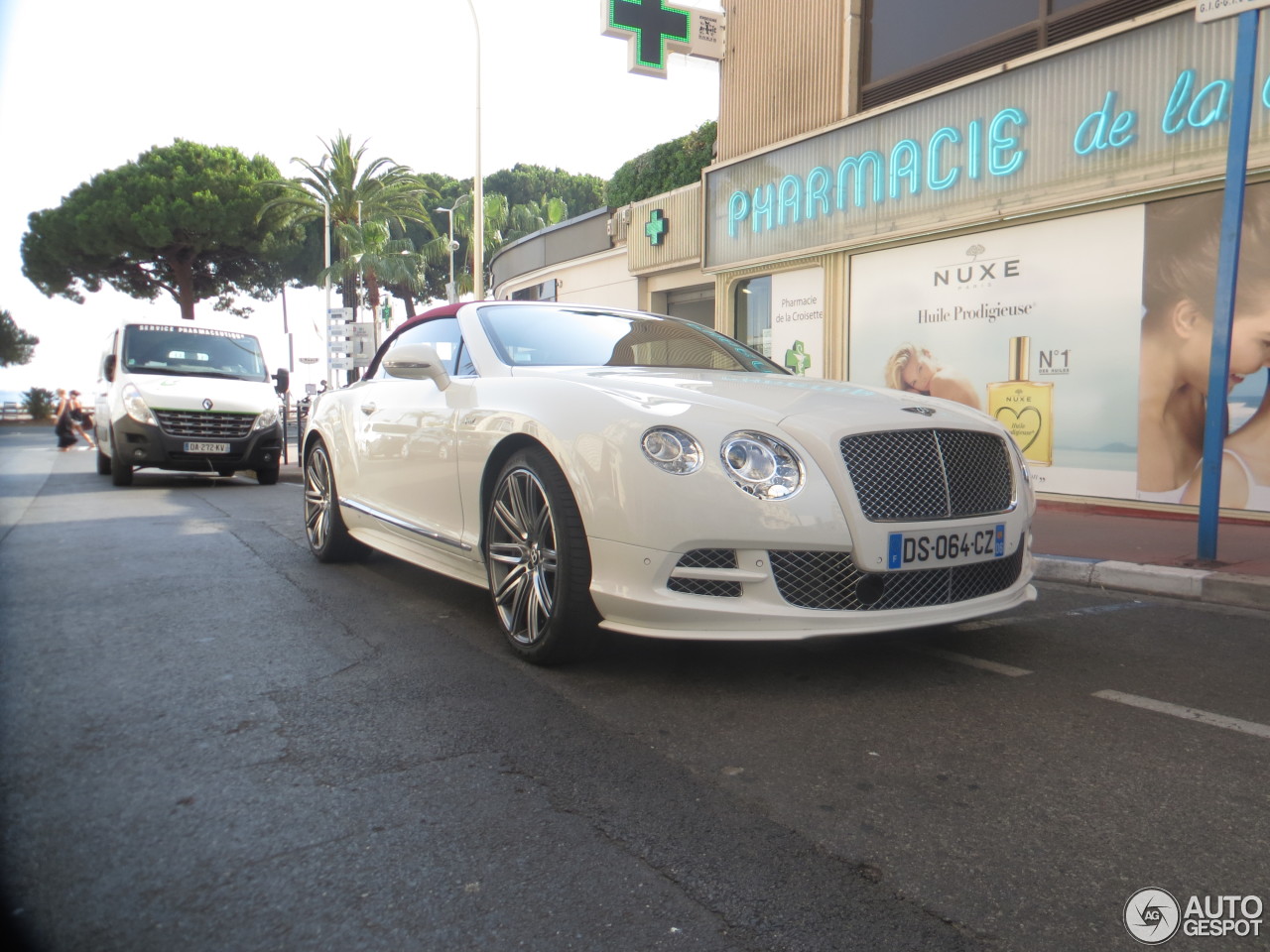 Bentley Continental GTC Speed 2015