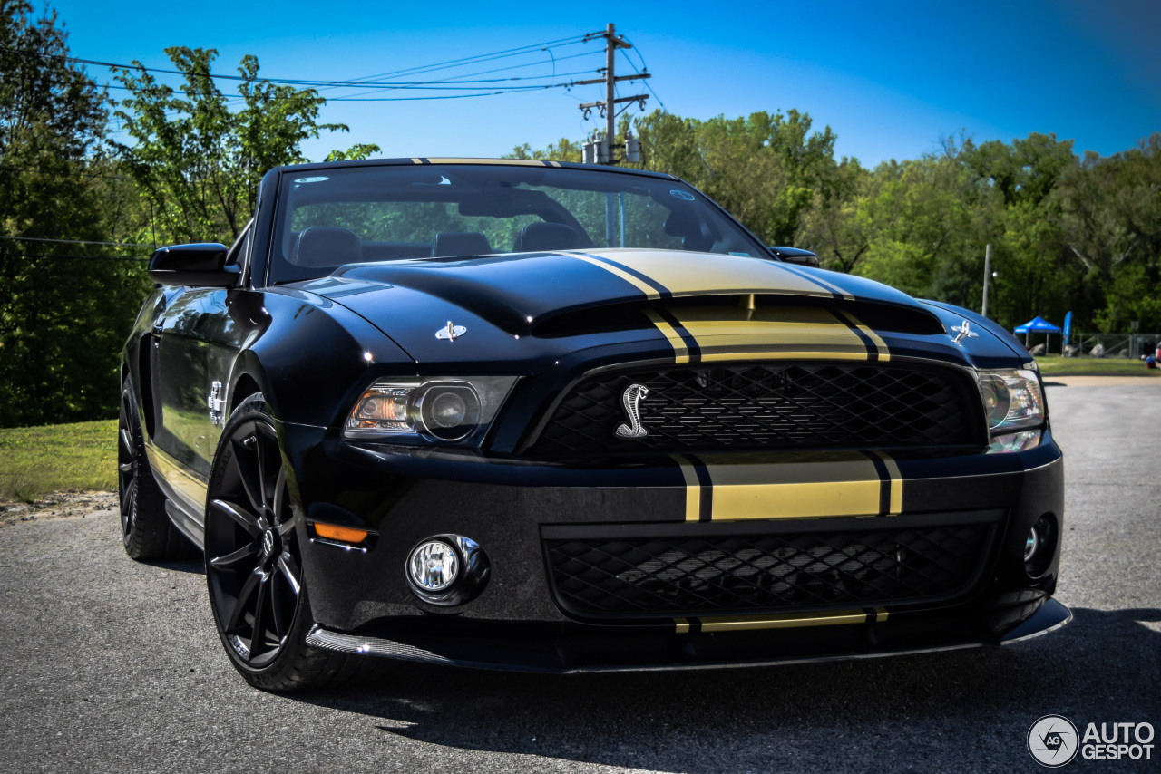 Ford Mustang Shelby GT500 Super Snake Convertible 2011 50th Anniversary
