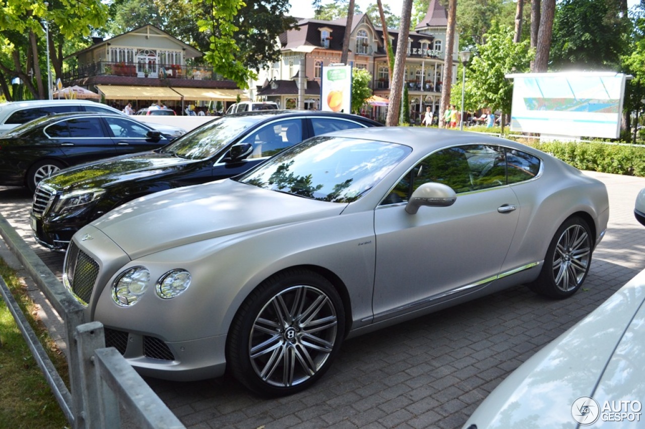 Bentley Continental GT Speed 2012