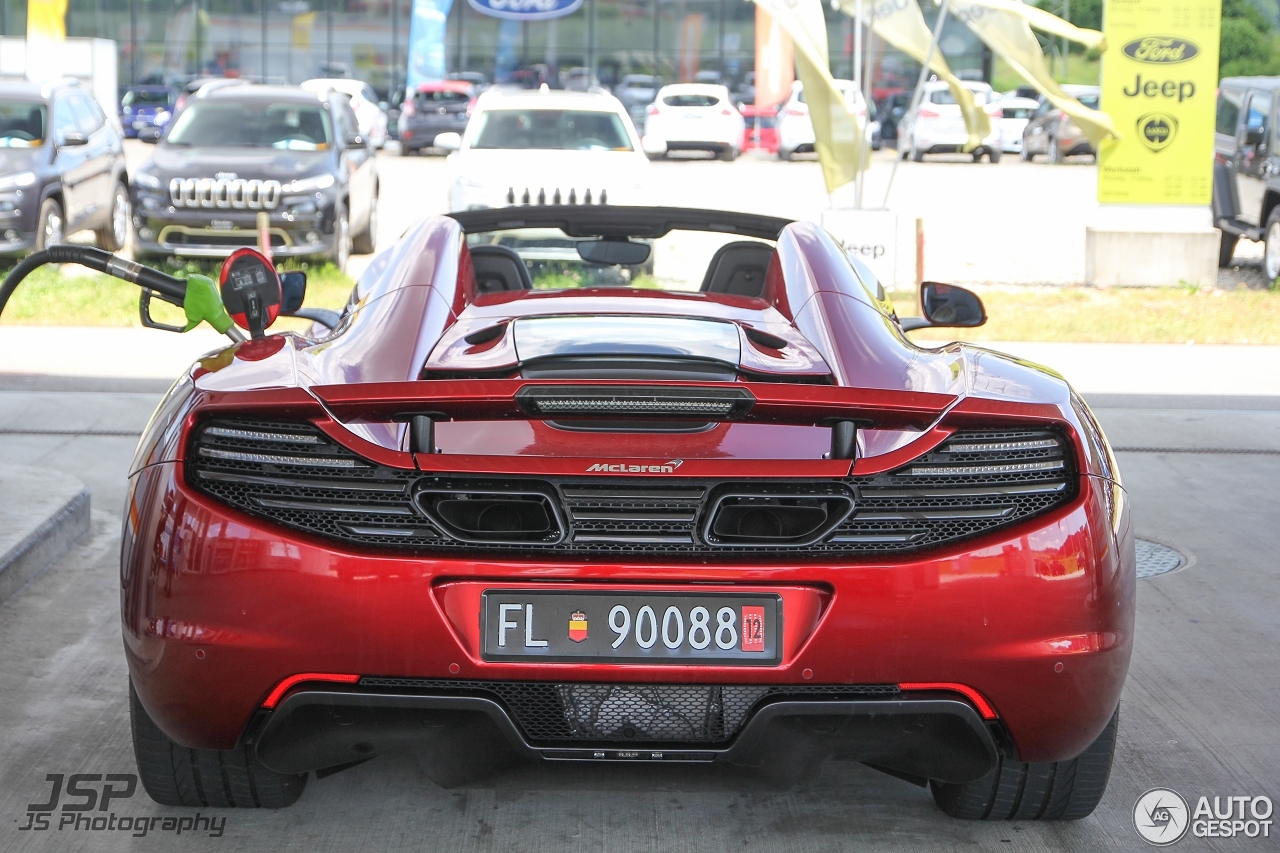 McLaren 12C Spider