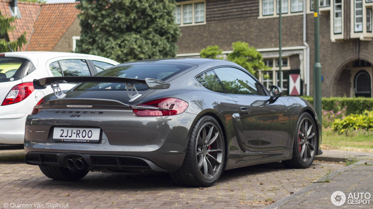 Porsche 981 Cayman GT4