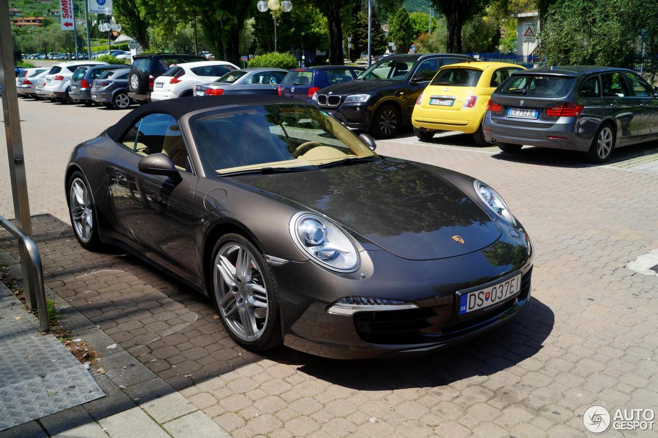 Porsche 991 Carrera 4S Cabriolet MkI