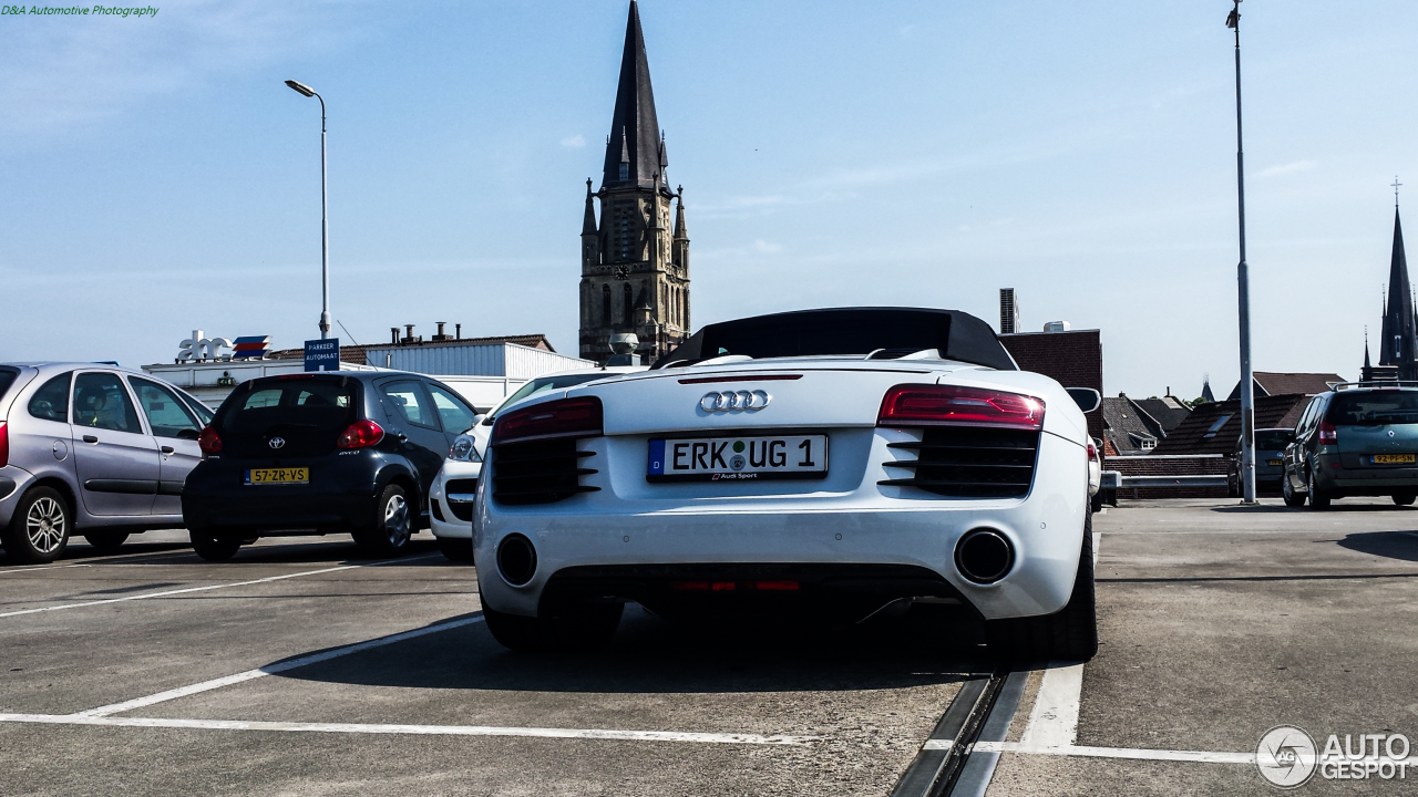 Audi R8 V8 Spyder 2013