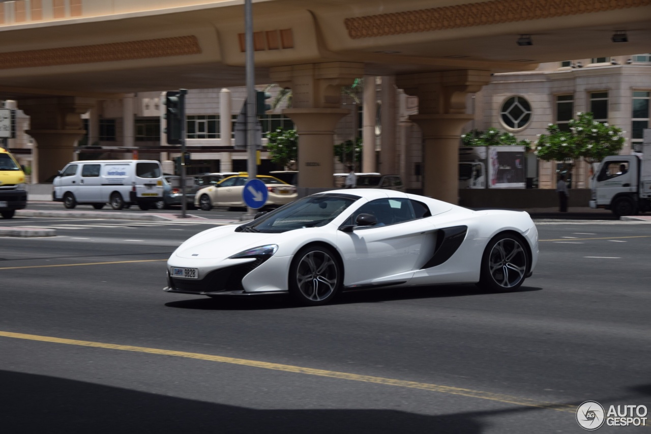 McLaren 650S Spider