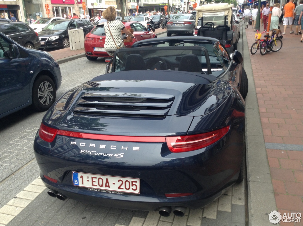 Porsche 991 Carrera 4S Cabriolet MkI