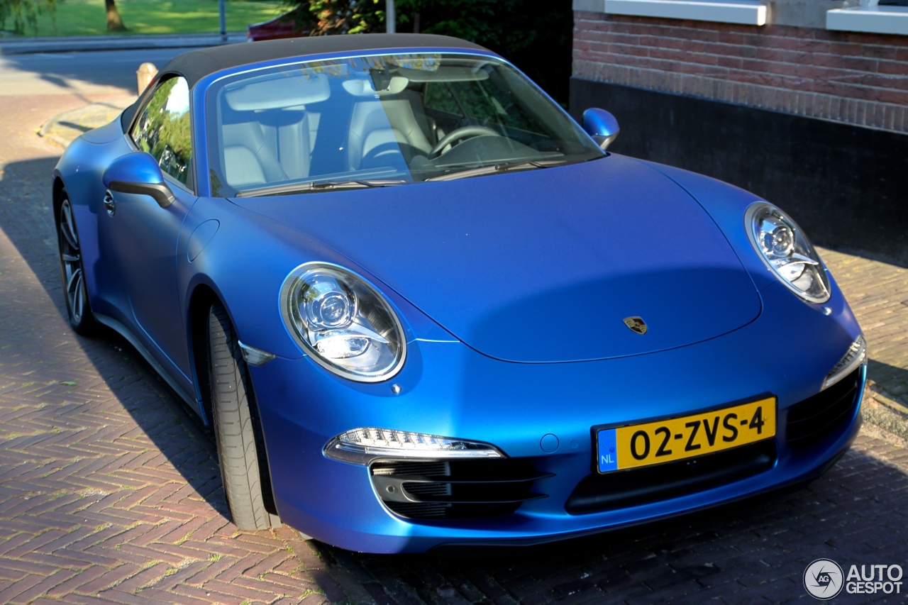 Porsche 991 Carrera 4S Cabriolet MkI