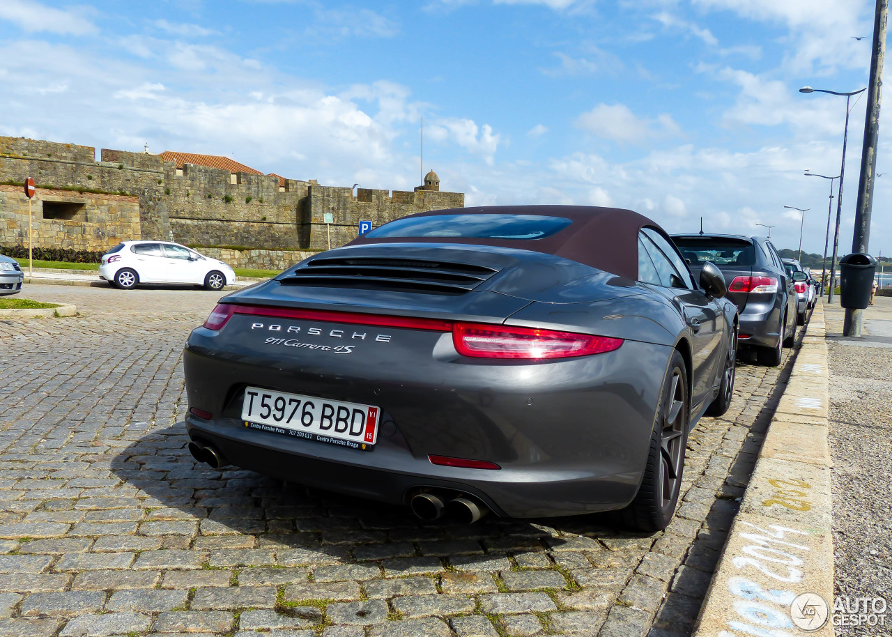 Porsche 991 Carrera 4S Cabriolet MkI