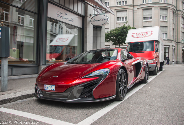 McLaren 650S Spider