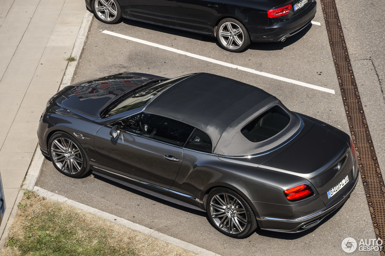 Bentley Continental GTC Speed 2016