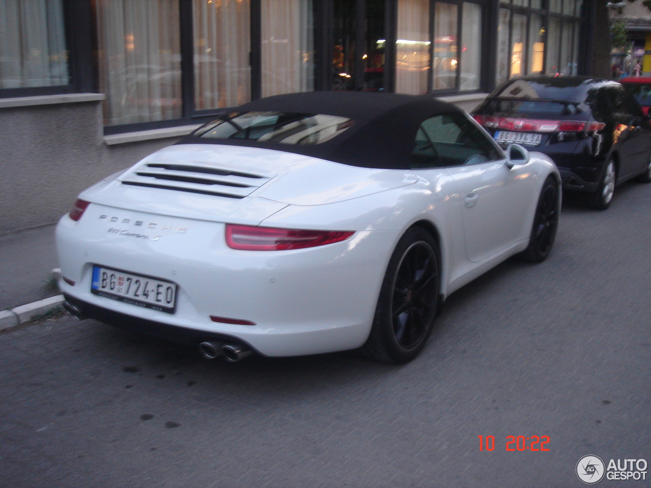 Porsche 991 Carrera S Cabriolet MkI