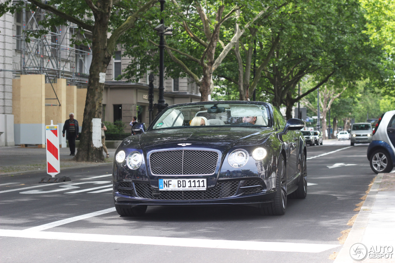 Bentley Continental GTC Speed 2015