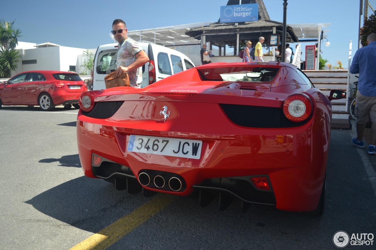 Ferrari 458 Spider