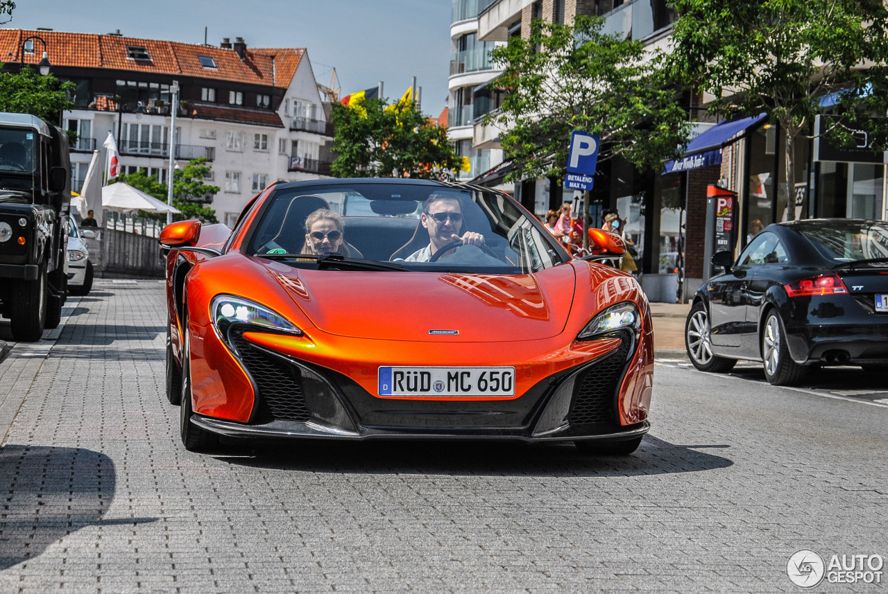 McLaren 650S Spider