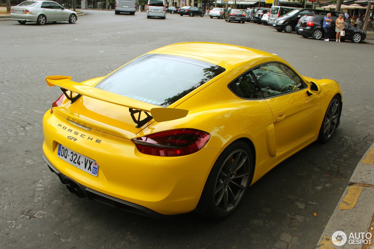 Porsche 981 Cayman GT4