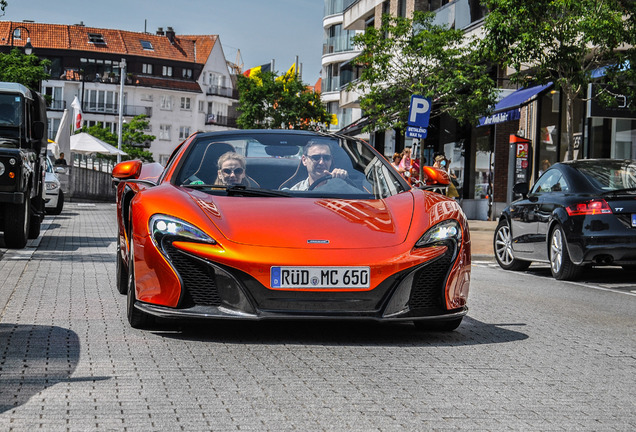 McLaren 650S Spider