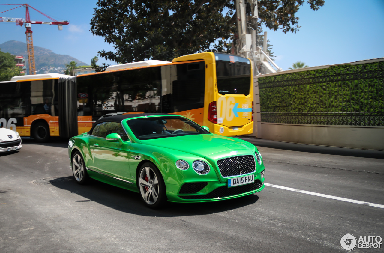 Bentley Continental GTC Speed 2016