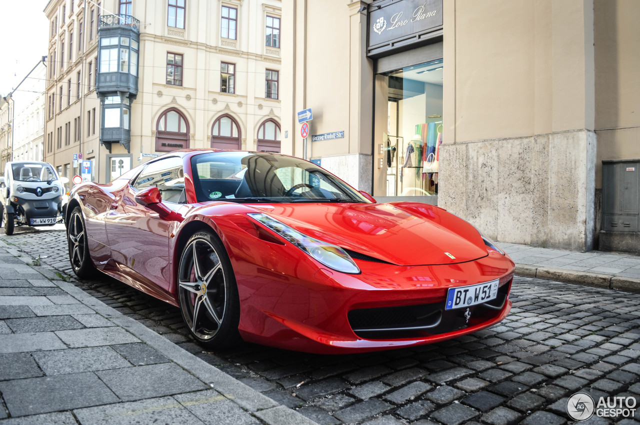 Ferrari 458 Spider