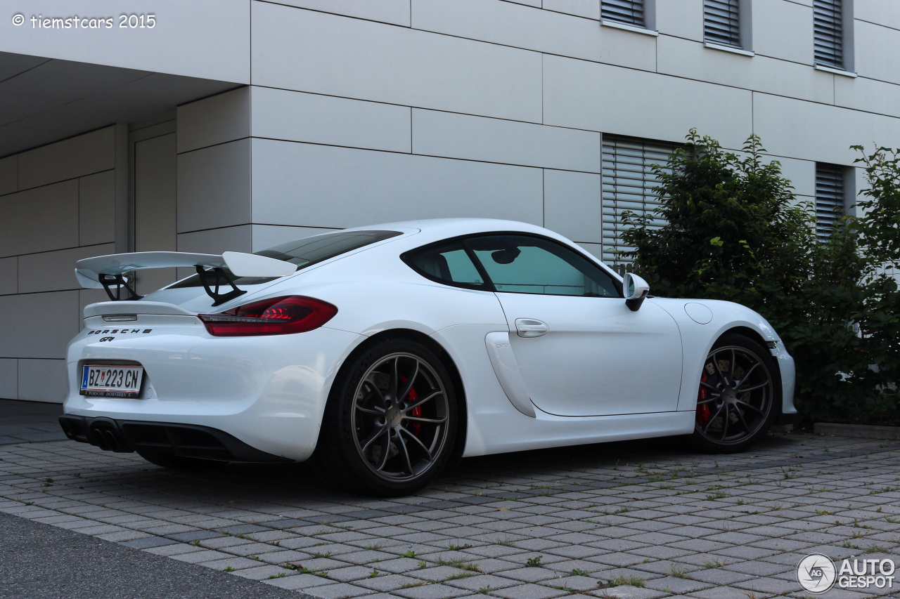 Porsche 981 Cayman GT4