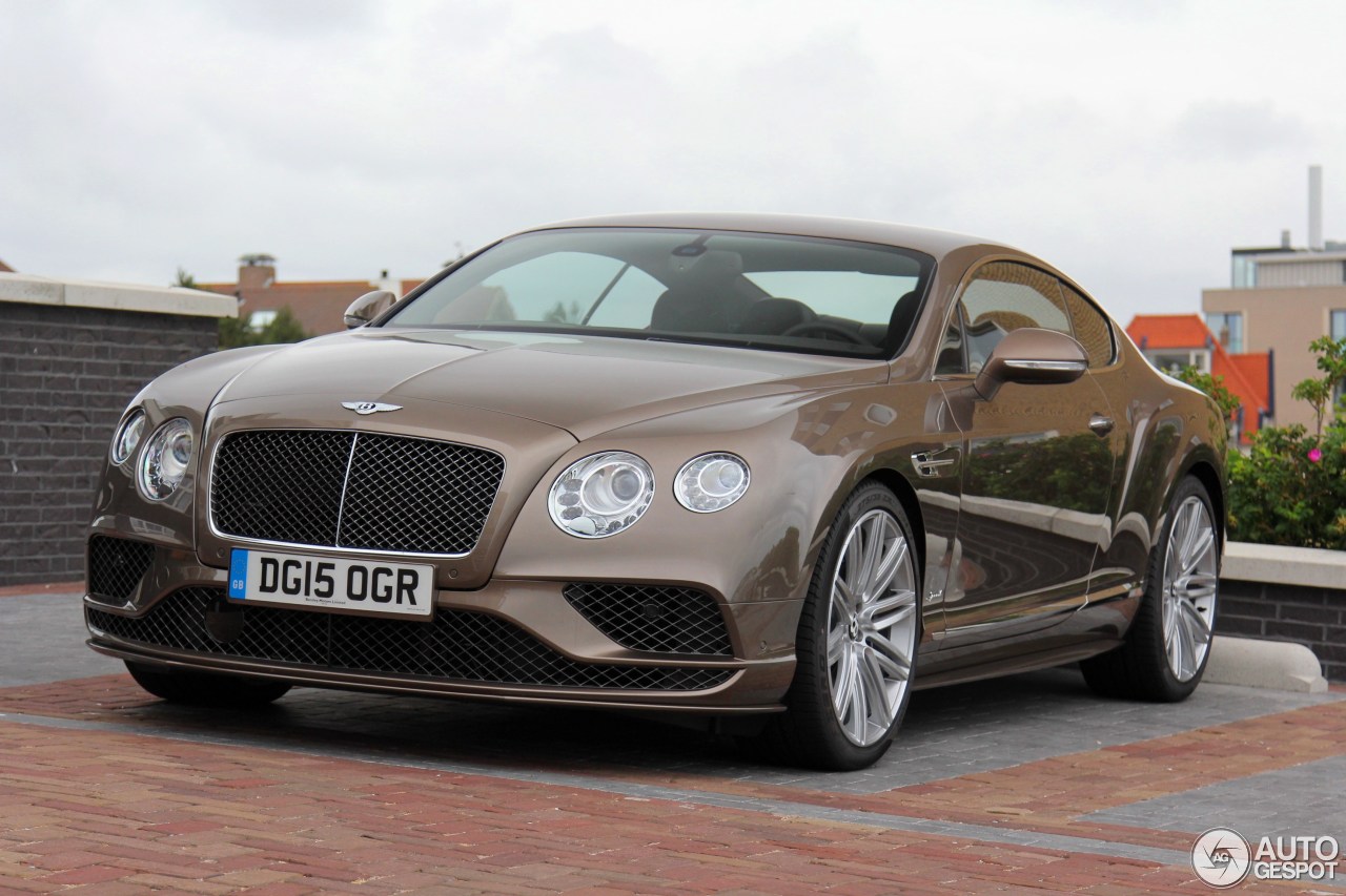 Bentley Continental GT Speed 2016