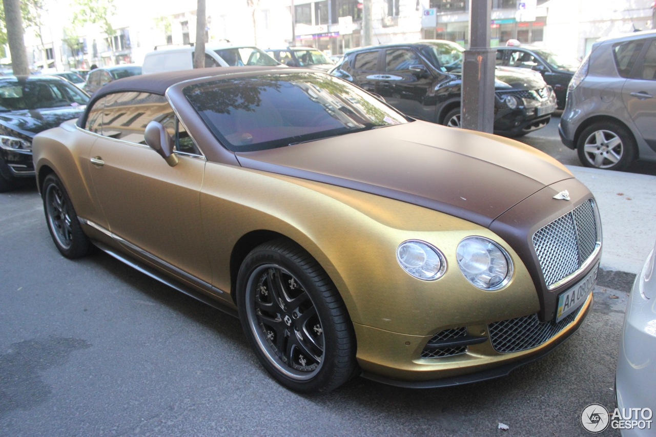 Bentley Continental GTC 2012