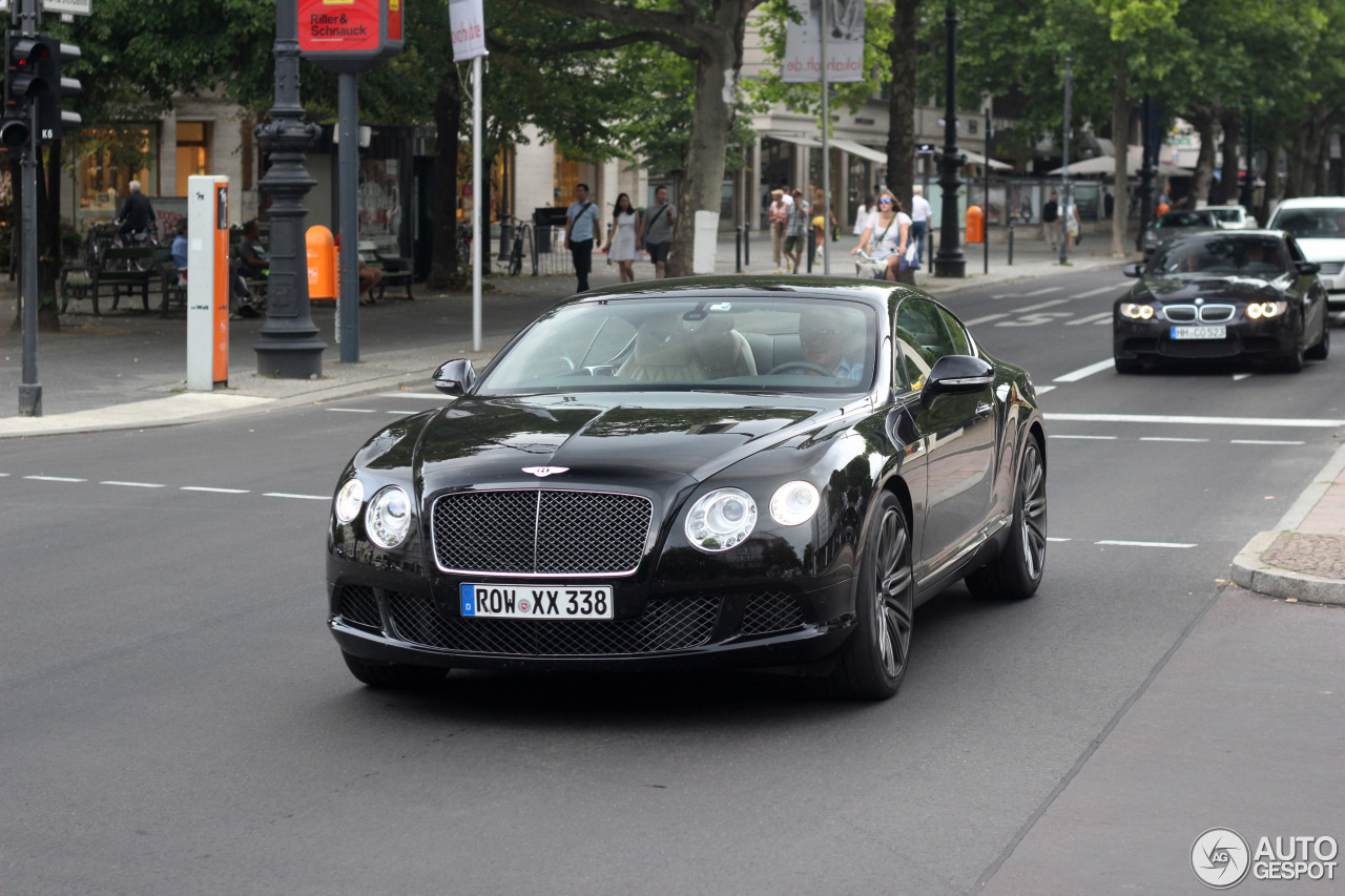 Bentley Continental GT Speed 2012