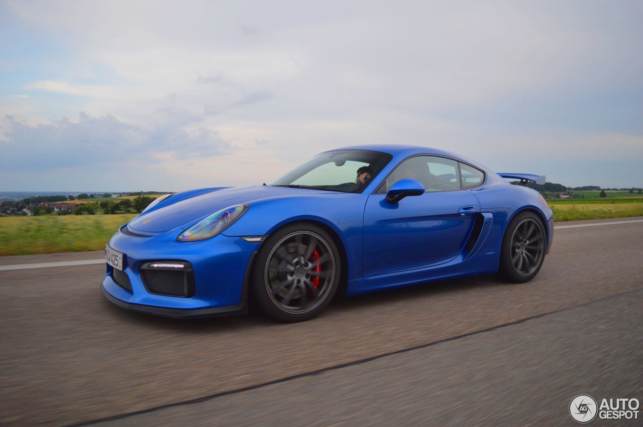 Porsche 981 Cayman GT4