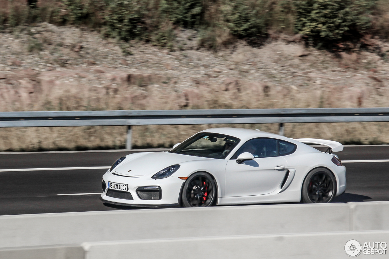 Porsche 981 Cayman GT4