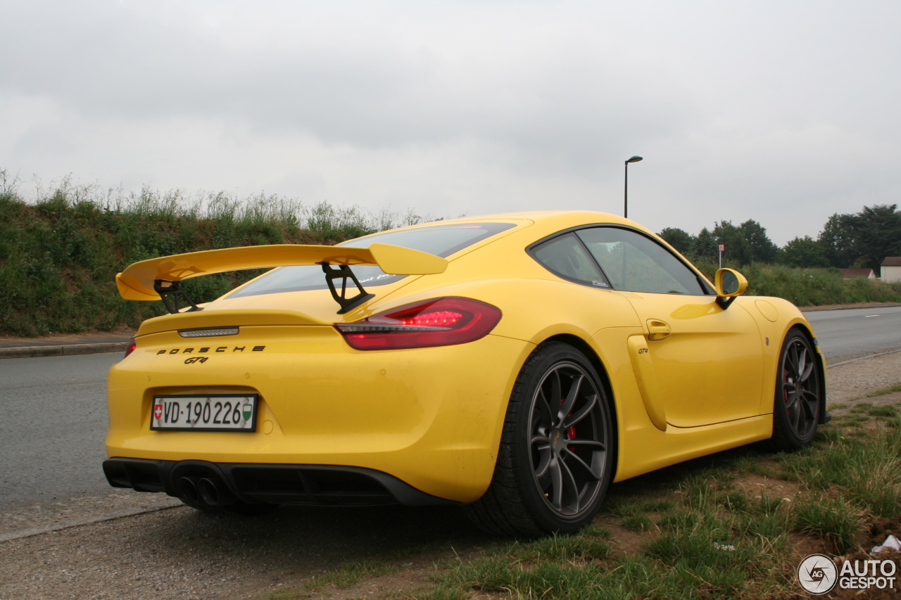 Porsche 981 Cayman GT4