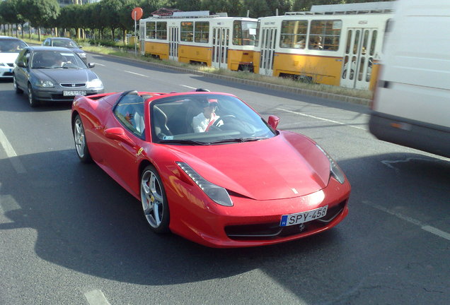 Ferrari 458 Spider