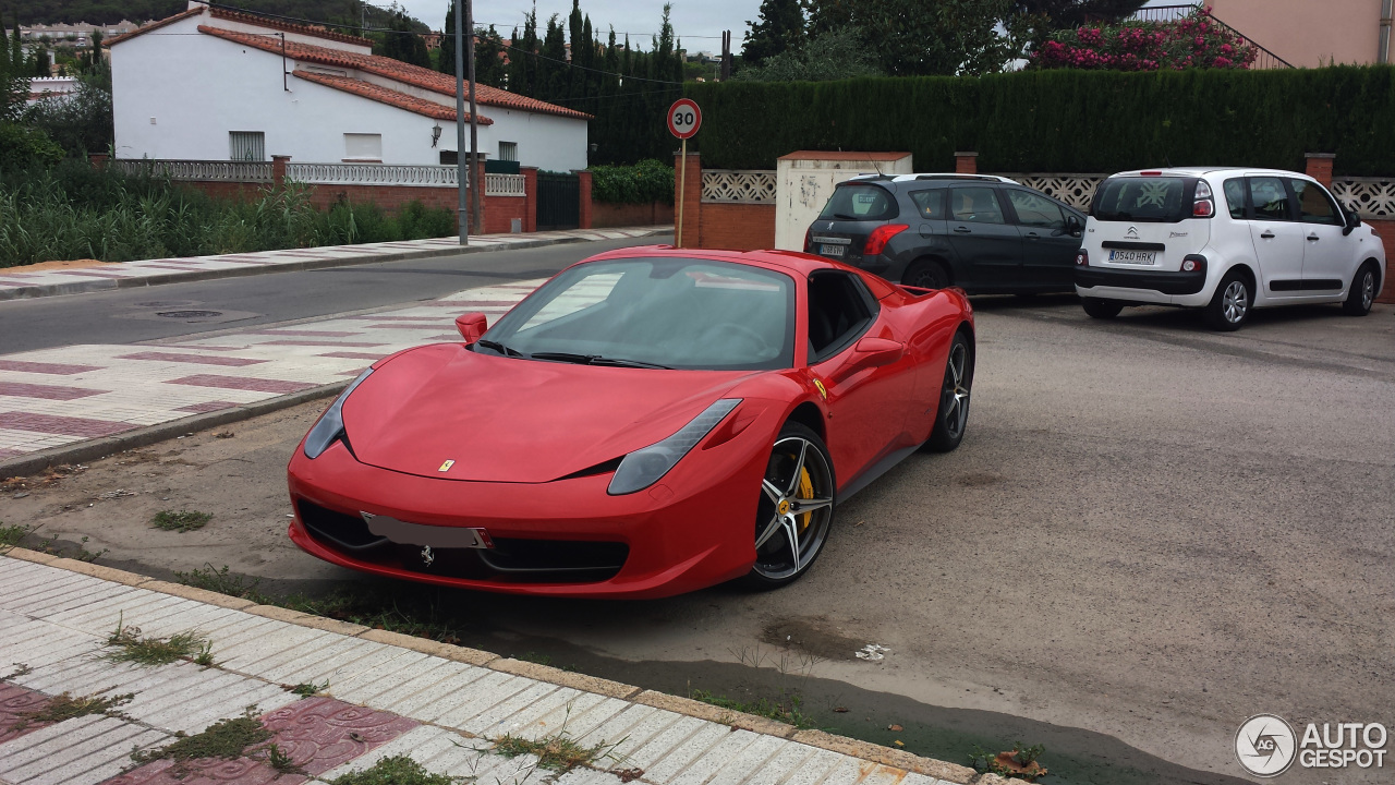 Ferrari 458 Spider