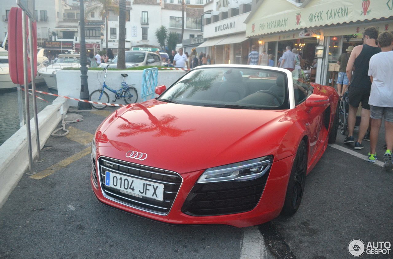 Audi R8 V10 Spyder 2013