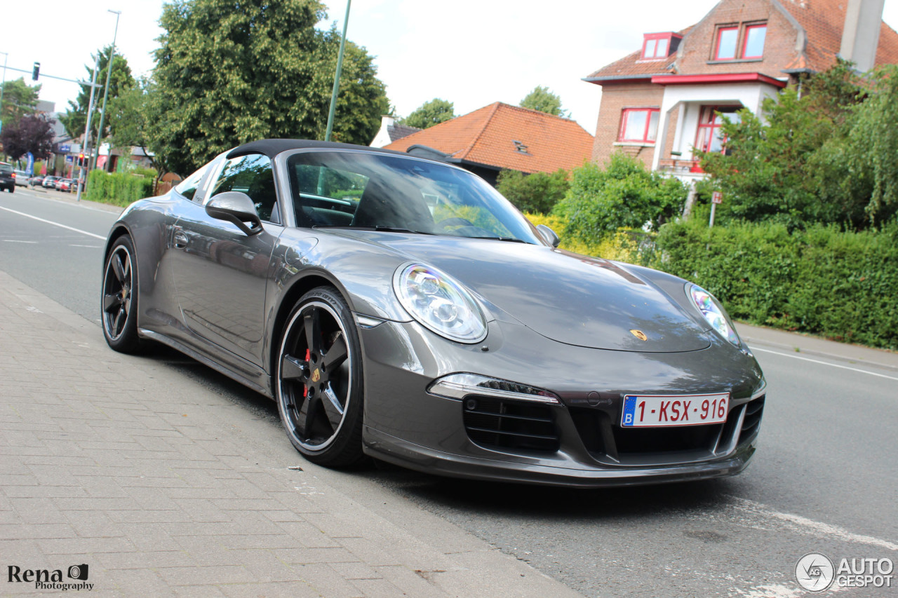 Porsche 991 Targa 4S Exclusive Belgium Edition