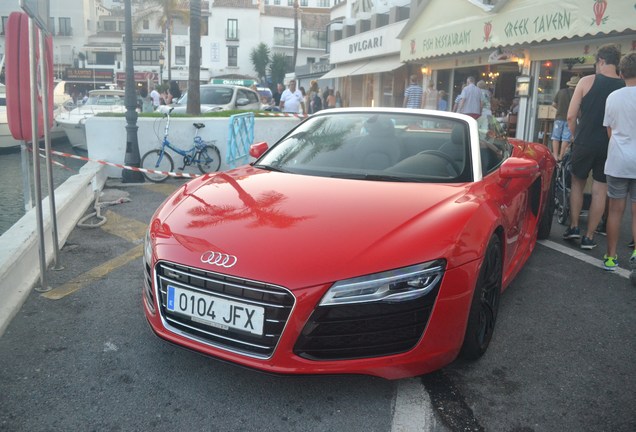 Audi R8 V10 Spyder 2013