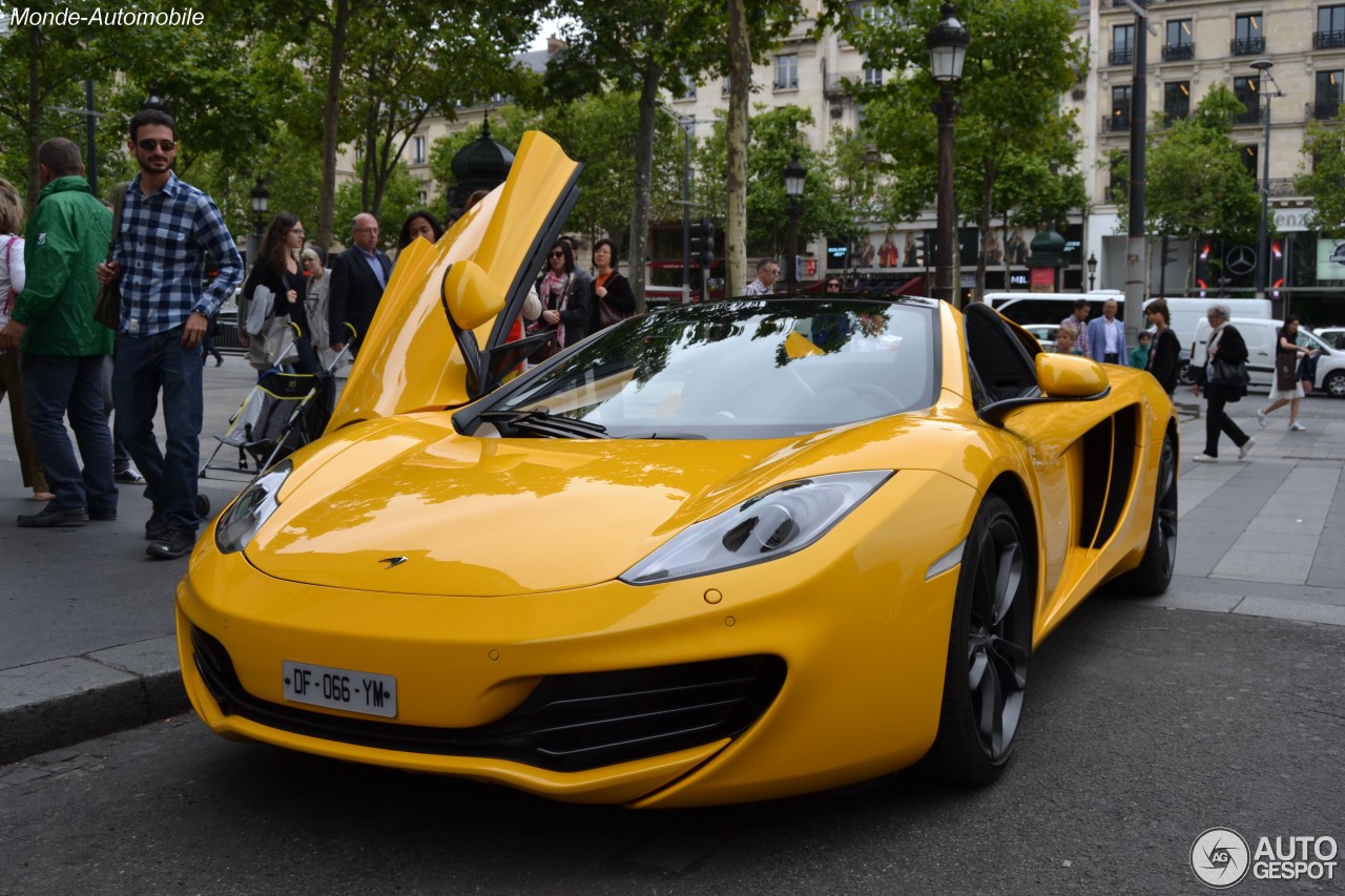 McLaren 12C Spider