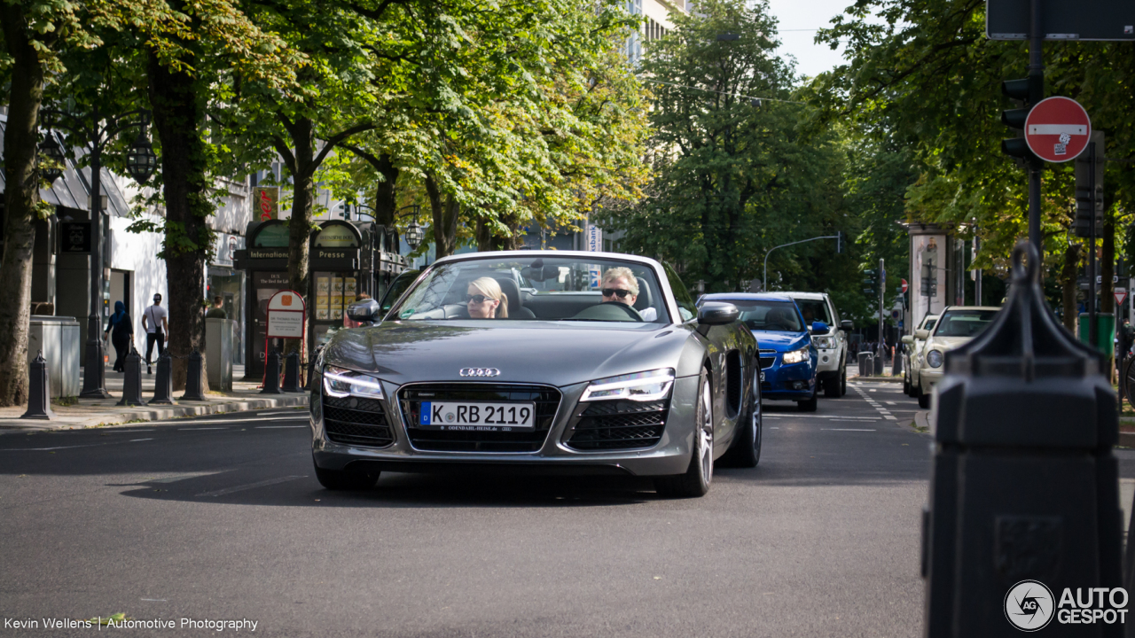 Audi R8 V8 Spyder 2013