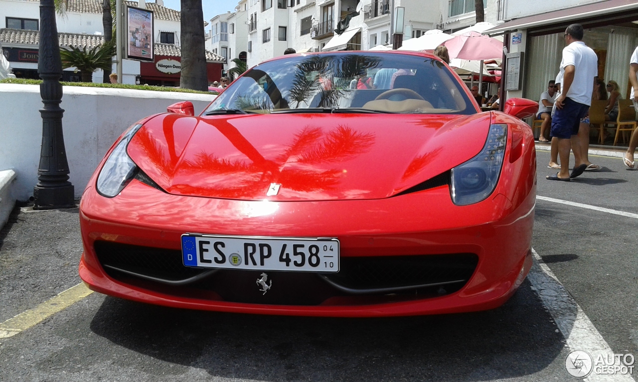 Ferrari 458 Spider