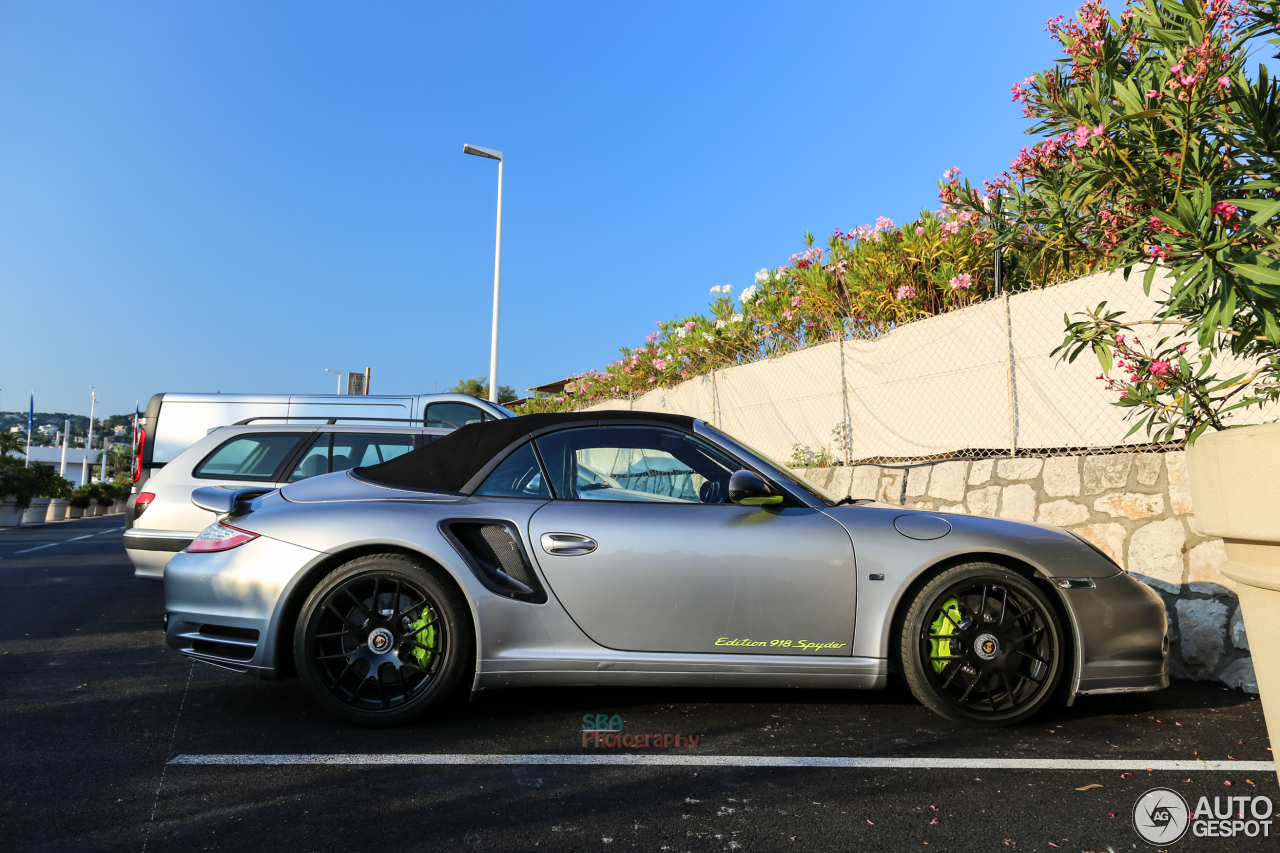 Porsche 997 Turbo S Cabriolet 918 Spyder Edition