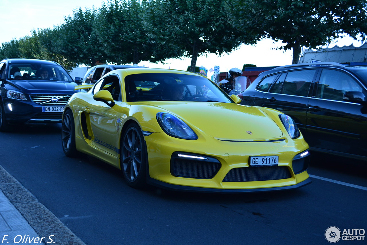 Porsche 981 Cayman GT4