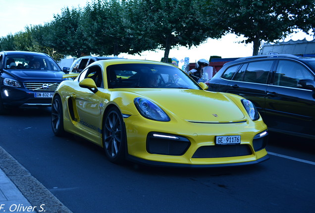 Porsche 981 Cayman GT4