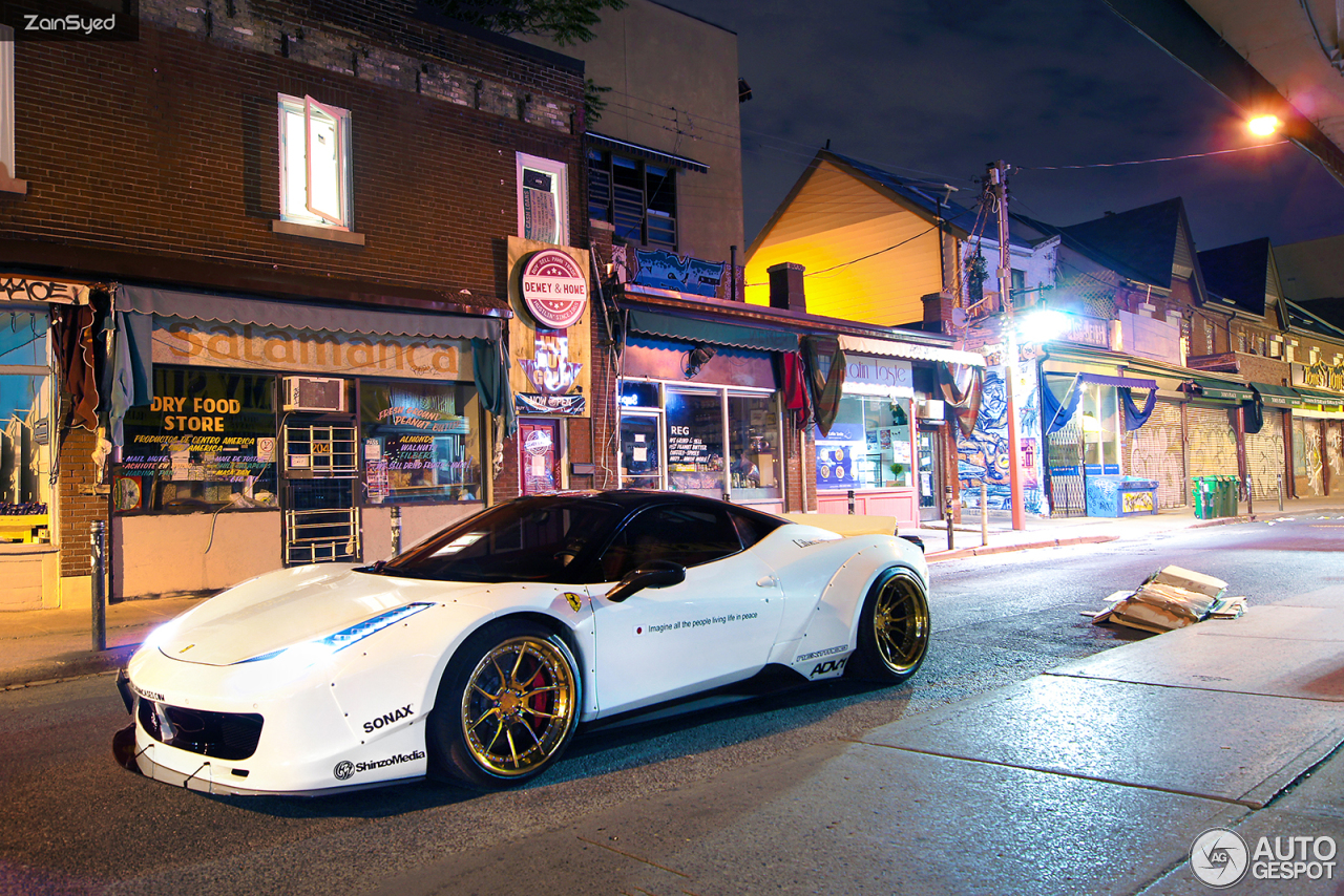 Ferrari 458 Italia Liberty Walk Widebody