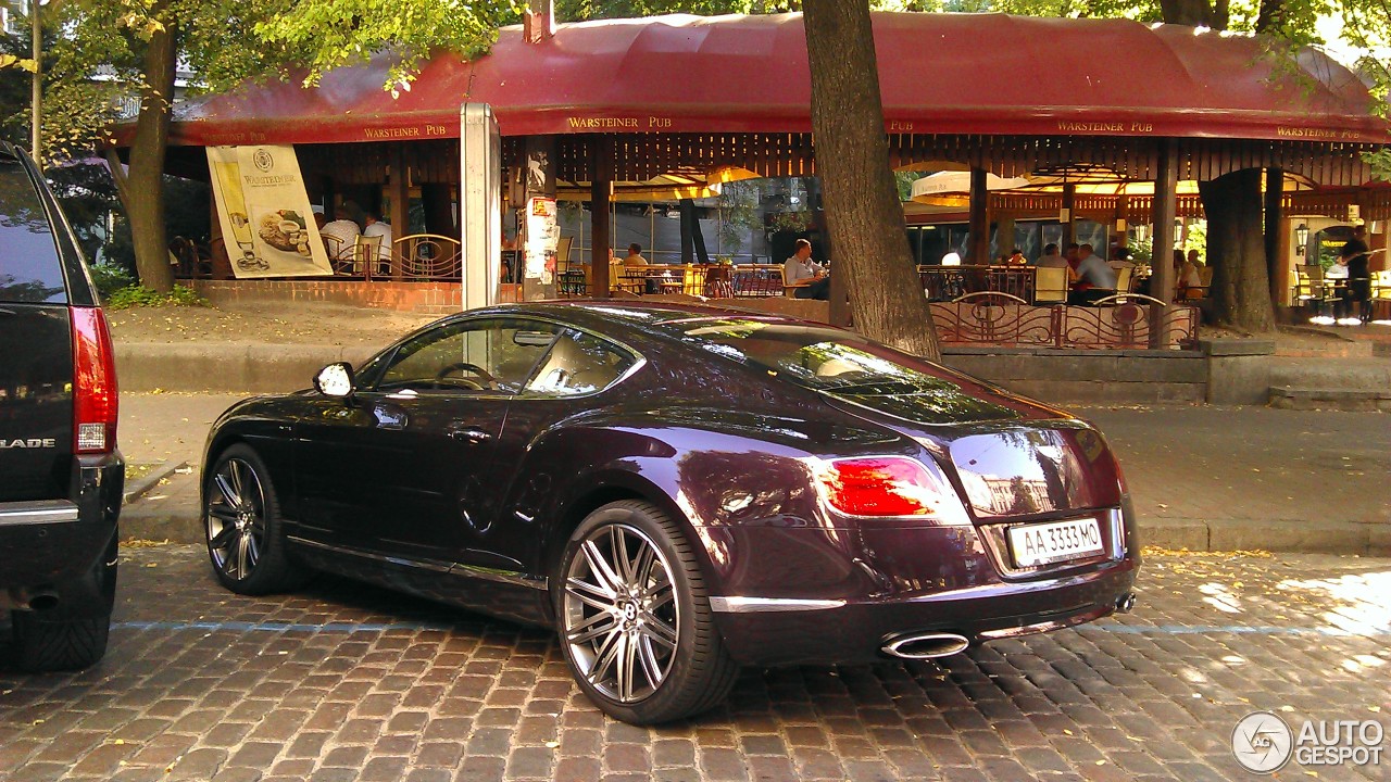 Bentley Continental GT Speed 2012